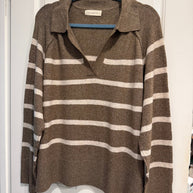 Long Sleeve V - Neck Sweater - La Dolce Vita Boutique