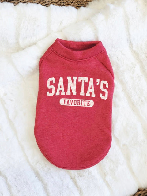 Santa’s Favorite Pet Sweatshirt - La Dolce Vita Boutique