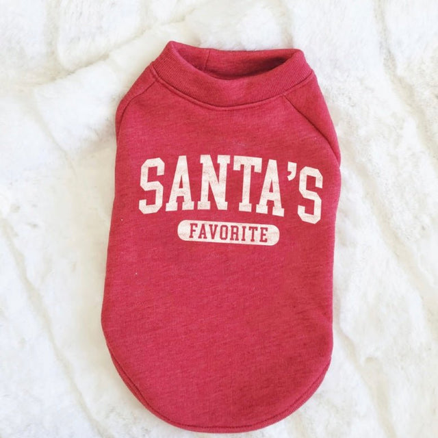 Santa’s Favorite Pet Sweatshirt - La Dolce Vita Boutique