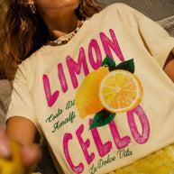 Limon Cello Short Sleeve Tee - La Dolce Vita Boutique