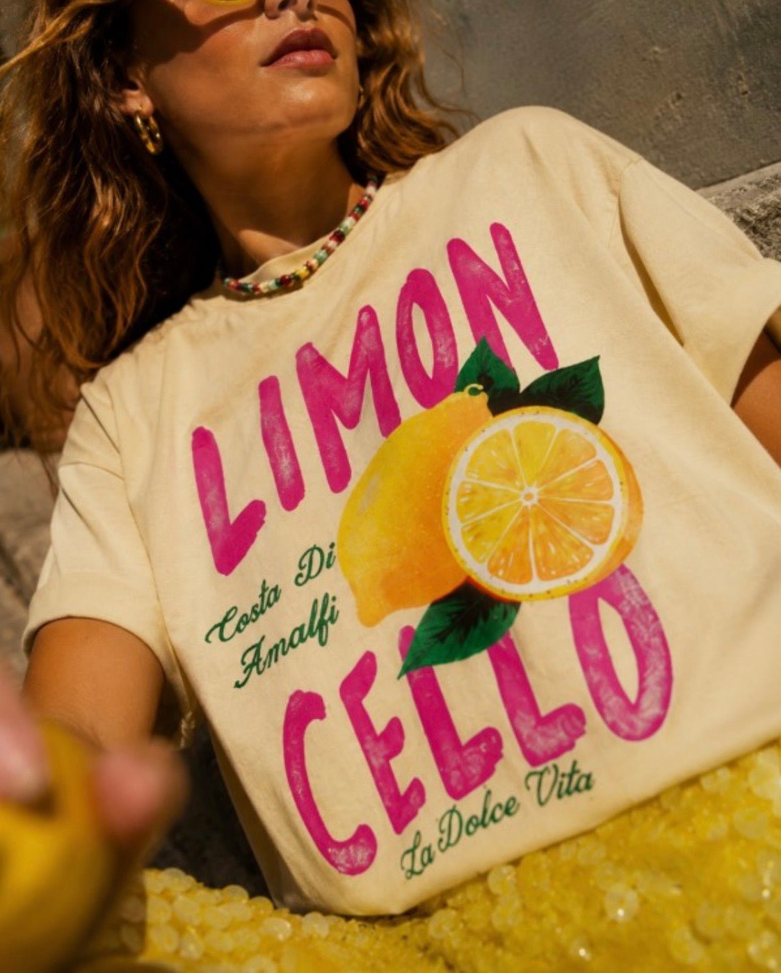 Limon Cello Short Sleeve Tee - La Dolce Vita Boutique