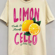 Limon Cello Short Sleeve Tee - La Dolce Vita Boutique